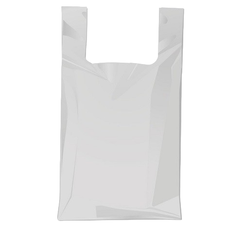 [0101050] 白色塑料背心袋 Bolsa De Plástico Para Camiseta Blanca 70% Reciclada 42X53 Cm 10paquete/caja