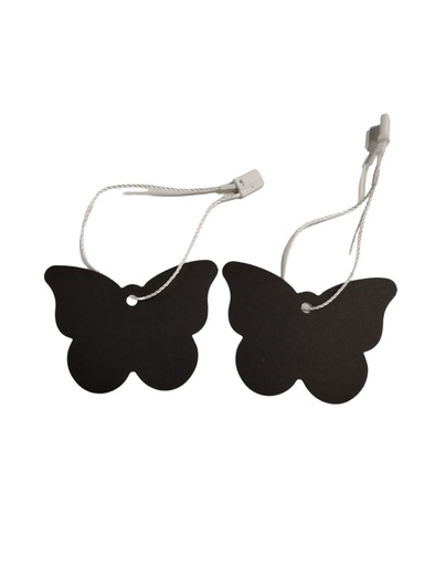 [0141023NG] Schmetterlingsform Stanzetikett 4,5X3,5 cm 100 Stück/Packung