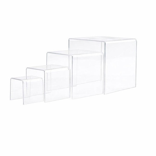 [007169] Acrylic Display Stand in C Shape in 4 Heights