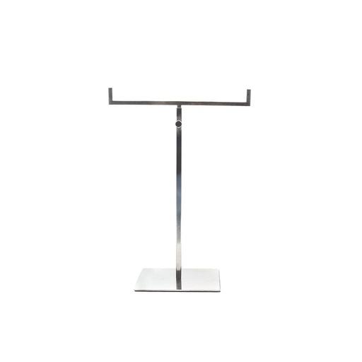 [009757] Soporte Doble de Acero Inoxidable para Exhibición de Bolsas