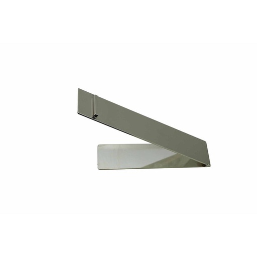 [009743] 商店长方形钢鞋展示架12X19.5X5cm Expositor de Zapatos para Tiendas Tubo Rectangular de Acero 12X19.5X5cm