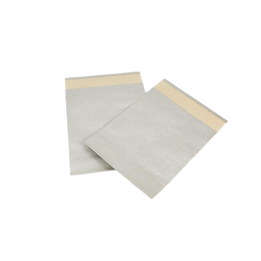 [010332] Sobre Plata Papel Fuerte 30X25+9cm 50undes