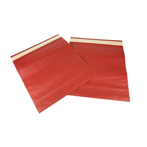 [010336] Sobre Rojo de Papel Fuerte 39X30+12cm 50 Uds