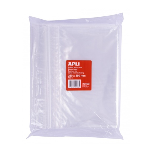 [8410782131335] Apli Bolsa Transparente 250X350mm 100Dus