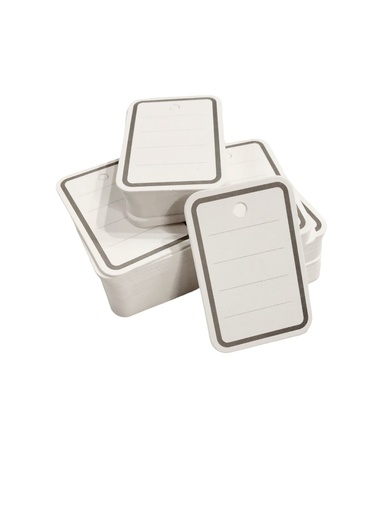 [0141006] 白色模切标签 2.7X3.8cm Etiqueta Troquelada Blanca 2.7X3.8cm 500Und/Pq
