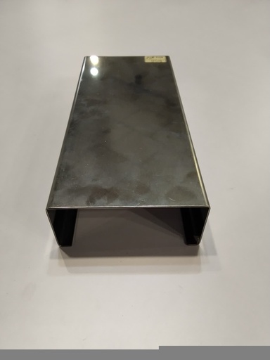 [007150] 双面不锈钢亮光镜面包登架内弯Expositor de Acero Inox de 3 Juegos 280X120X50mm 24/caja