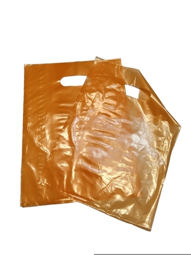 [010272] Bolsa Plastico Naranja 100/Pq