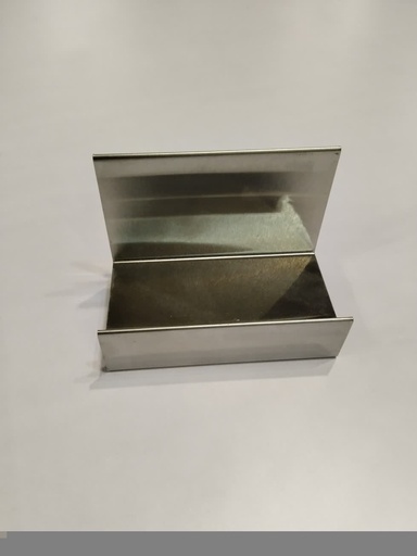 [009783] 双面不锈钢拉丝单层钱包架 Expositor Soporte para Billetera Acero Inoxidable 