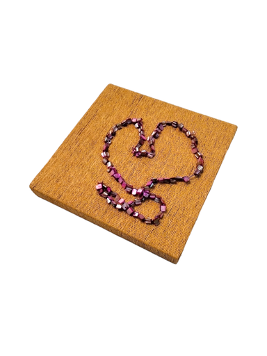 [009903] 黄色25x25 Base Expositora Grande